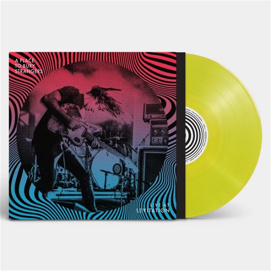Cover for A Place to Bury Strangers · Live At Levitation (Highlighter Yellow Vinyl) (LP) [Coloured edition] (2023)