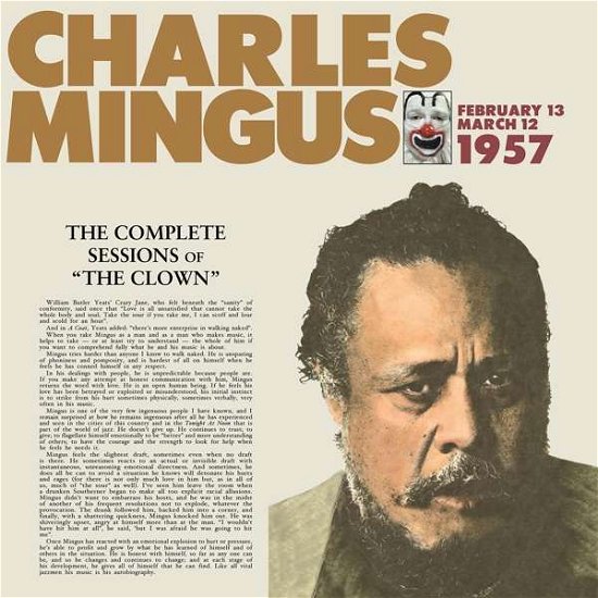 Clown - Complete Sessions of - Charles Mingus - Música - Wax Love - 0634438903710 - 22 de junho de 2018