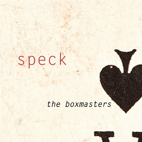 Cover for The Boxmasters · Speck (LP) (2019)