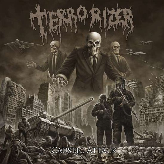 Cover for Terrorizer · Caustic Attack (LP) (2018)