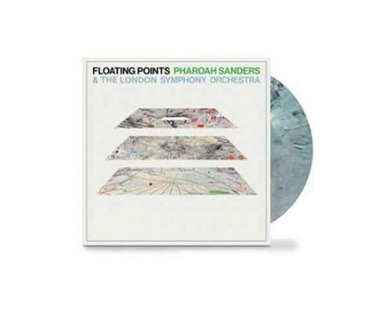 Cover for Floating Points, Pharoah Sanders &amp; the London Symphony Orchestra · Promises (INDIE EXCLUSIVE, MARBLE VINYL) (LP) [Coloured edition] (2021)