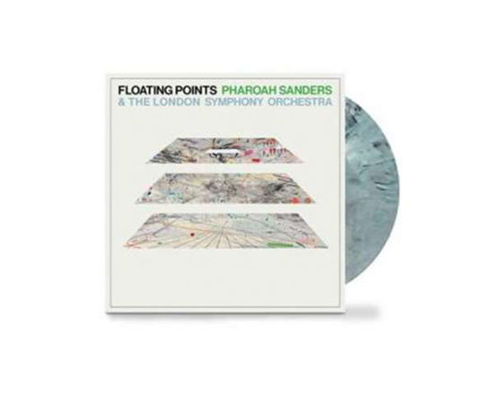 Cover for Floating Points, Pharoah Sanders &amp; the London Symphony Orchestra · Promises (LP) [Marbled Vinyl edition] (2021)