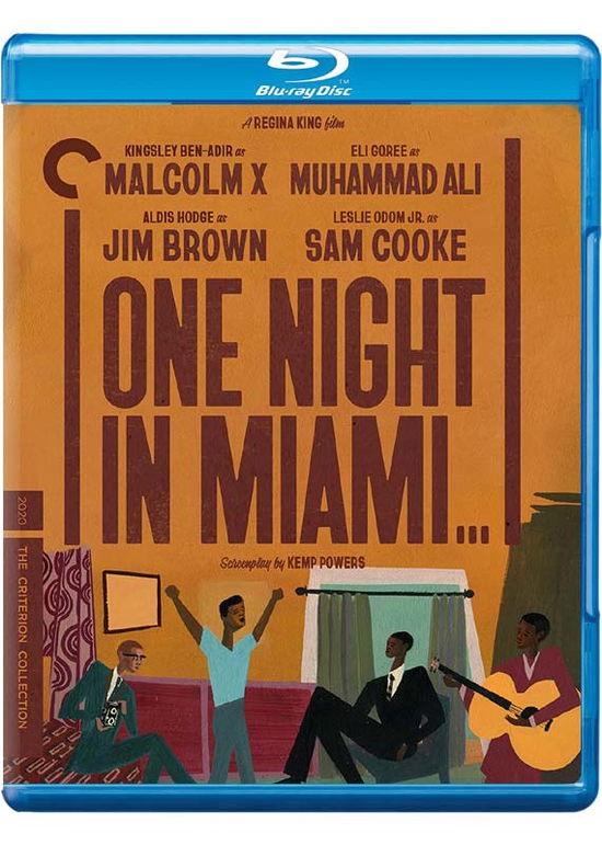 Cover for Criterion Collection · One Night in Miami BD (Blu-Ray) (2021)