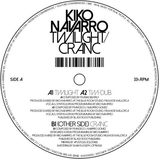 Cover for Navarro Kiko · Twilight (LP) [EP edition] (2017)