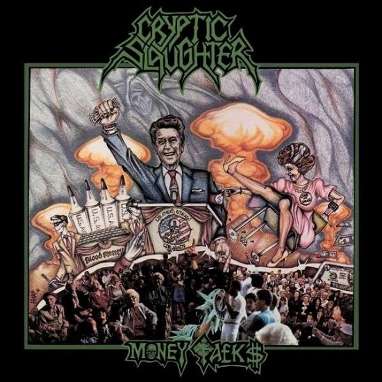 Cover for Cryptic Slaughter · Money Talks (LP) (2014)