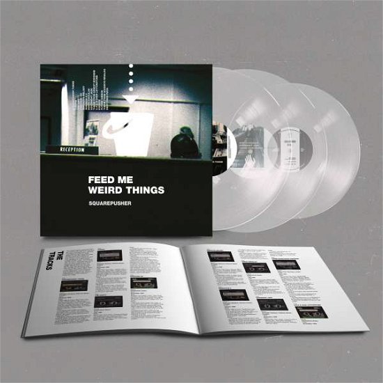 Cover for Squarepusher · Feed Me Weird Things (CLEAR VINYL) (LP) [Remastered, Limited 25th Anniversary edition] (2021)