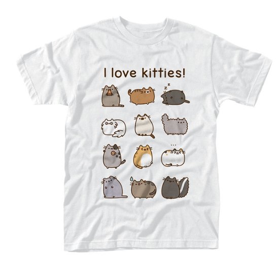 Cover for Pusheen · I Love Kitties (T-shirt) [size M] [White edition] (2016)