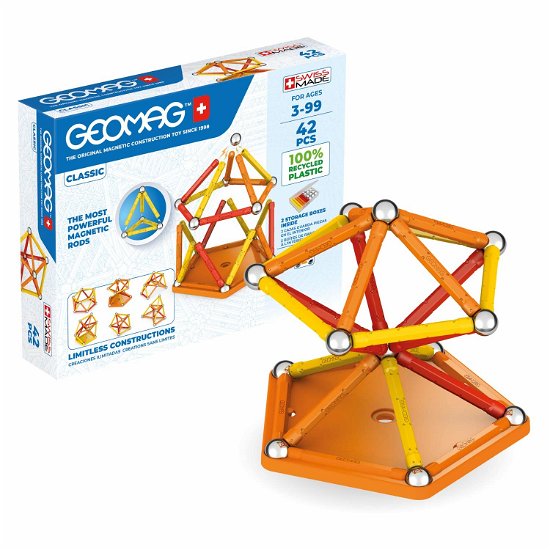 Cover for Geomag · GEOMAG CLASSIC GREEN Line 42 Teile (Spielzeug)