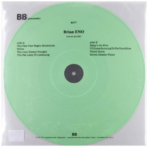 Cover for Brian Eno · Live at the Bbc (LP) (2014)