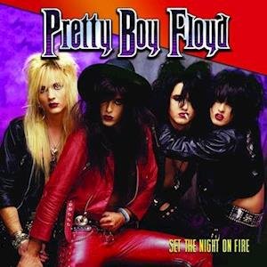 Cover for Pretty Boy Floyd · Set The Night On Fire (LP) [Coloured edition] (2021)
