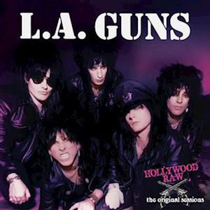 Cover for L.a. Guns · Hollywood Raw - The Original Sessions (Purple / Black Splatter Vinyl) (LP) (2023)