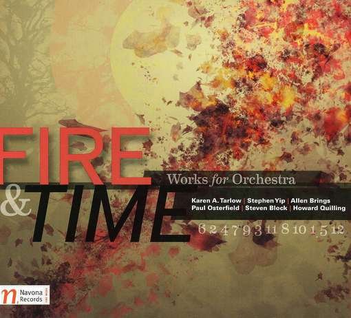 Cover for Tarlow / Yip / St Petersburg Philharmonic Orch · Fire &amp; Time (CD) [Enhanced edition] (2012)