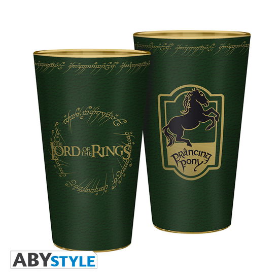 LORD OF THE RINGS - Glass XXL 400ml - Poney Fringa - Glass - Gadżety -  - 3665361028710 - 3 stycznia 2020