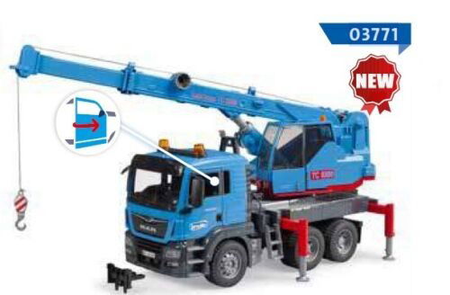 Man Tgs Crane Truck (03771) - Bruder - Gadżety - Bruder Spielwaren - 4001702037710 - 