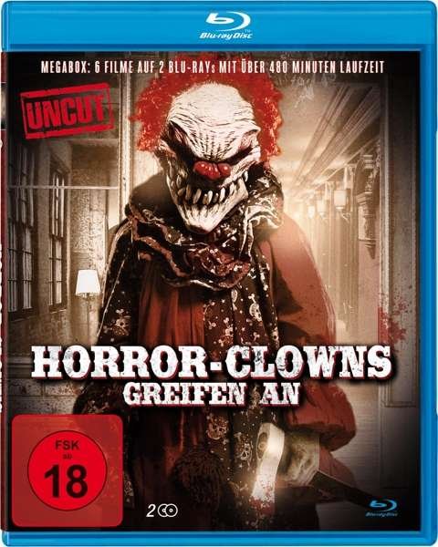Cover for Horror Clowns Greifen an (Blu-ray) (2018)