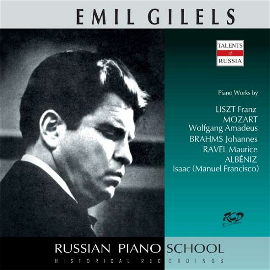 Cover for Gilels Emil · Piano Works by Liszt, Mozart, Brahms, Ravel, Albéniz (CD)