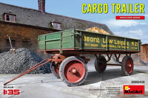 Cover for MiniArt · 1/35 German Cargo Trailer (3/22) * (N/A)