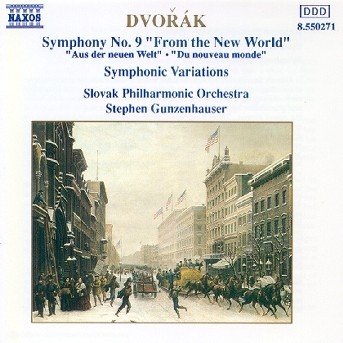 Cover for Gunzenhauser / Slowak. Philh. · Dvorak: Sinfonie 9 Slovak (CD) (1991)