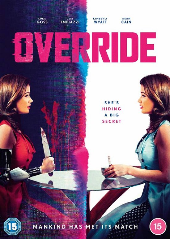 Cover for Override (DVD) (2021)
