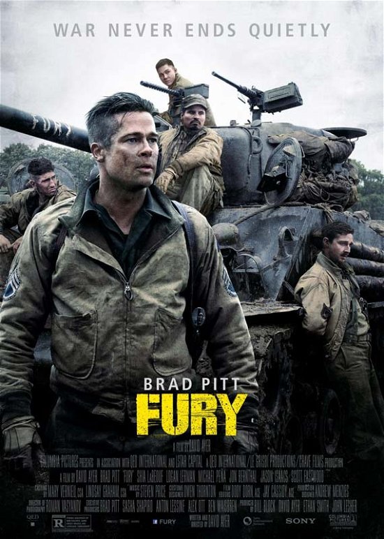 Fury -  - Films - Sony - 5051162338710 - 20 février 2015