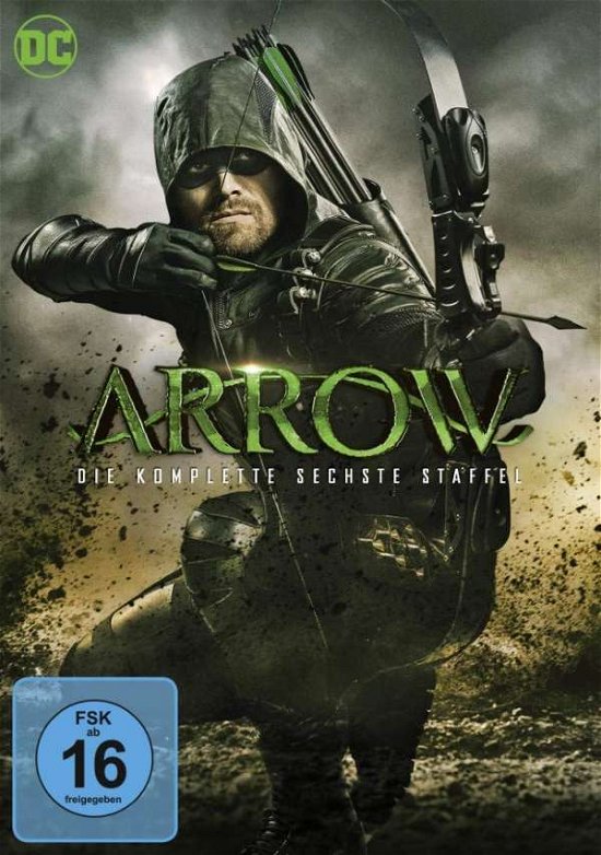 Cover for Stephen Amell,david Ramsey,willa Holland · Arrow: Staffel 6 (DVD) (2018)