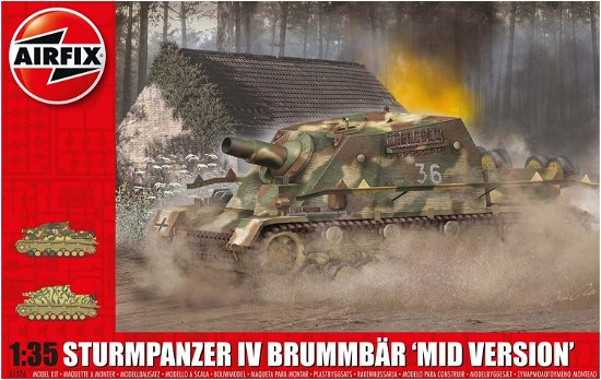 Cover for Airfix · Airfix - 1:35 Sturmpanzer Iv Brummbar (mid Version) (4/22) * (Leketøy) [Mid edition]