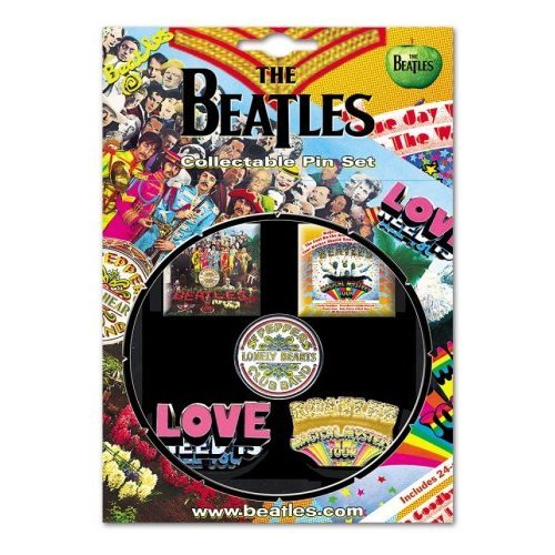 5 Pin Sgt Pepper & Mmt 1967 Collectors Boxed Pin Set - The Beatles - Annen - Apple Corps - Accessories - 5055295304710 - 16. desember 2014