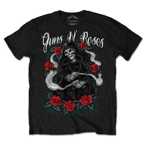 Guns N' Roses Unisex T-Shirt: Reaper - Guns N Roses - Marchandise - ROFF - 5055295391710 - 14 janvier 2015