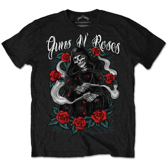 Guns N' Roses Unisex T-Shirt: Reaper - Guns N Roses - Merchandise - ROFF - 5055295391710 - 14. januar 2015