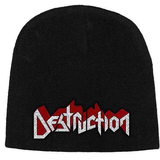 Cover for Destruction · Destruction: Logo (Berretto) (Klær) [Black - Unisex edition] (2019)