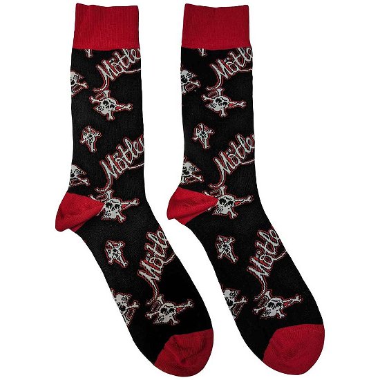 Cover for Mötley Crüe · Motley Crue Unisex Ankle Socks: Feelgood Repeat (UK Size 7 - 11) (Kläder) [size M]