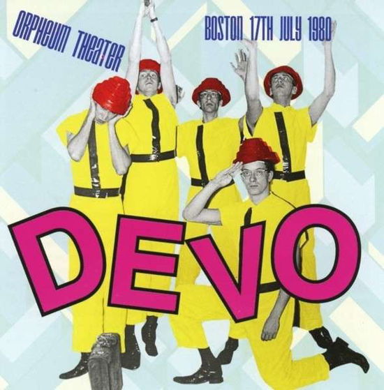 Orpheum Theater, 1980 - Devo - Música - Echoes - 5291012202710 - 12 de janeiro de 2015