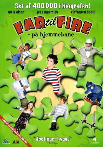 Cover for Far til Fire · Far til Fire På Hjemmebane (DVD) (2014)