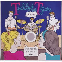 Cover for Teddy &amp; The Tigers · Boppin (+7 Inch) (LP) (2020)