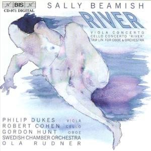 Cover for Beamish / Dukes,phillip / Swedish Cham Orch · River: Vla Cto / Cello Cto / Tam Lin for Oboe (CD) (1999)