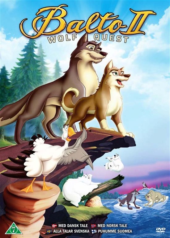 Cover for Balto 2 · Balto 2 - the Wolf Quest (DVD) (2021)