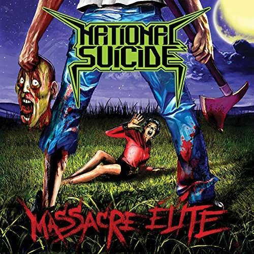 Cover for National Suicide · Massacre Elite (LP) (2017)