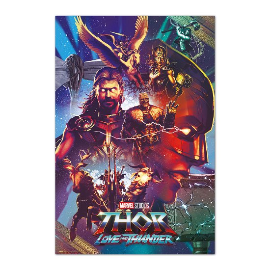 MARVEL - Thor : Love and Thunder - Poster 61x91cm - TShirt - Merchandise -  - 8435497277710 - 