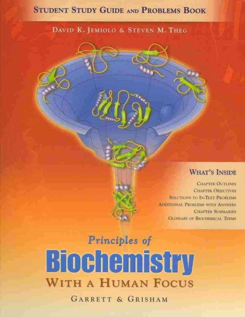 Cover for Garrett · Principles of Biochemistry with a Human (Paperback Book) (2001)