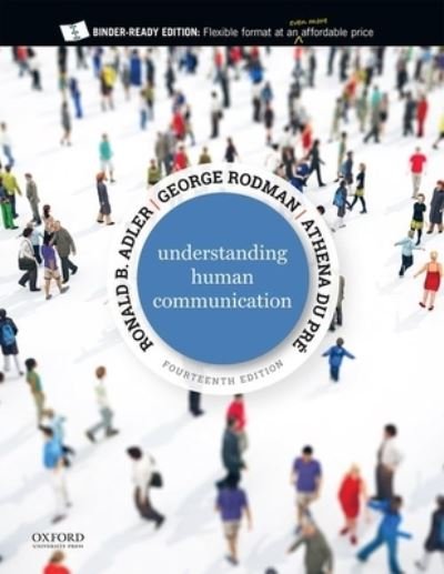 Cover for Adler · Understanding Human Communication 14th Edition (N/A) (2019)