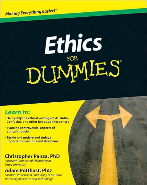 Ethics For Dummies - Christopher Panza - Books - John Wiley & Sons Inc - 9780470591710 - May 28, 2010