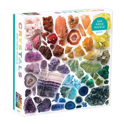 Cover for Ingen Forfatter; Ingen Forfatter; Ingen Forfatter · Rainbow Crystals 500 Piece Puzzle (SPIEL) [1. Ausgabe] (2020)