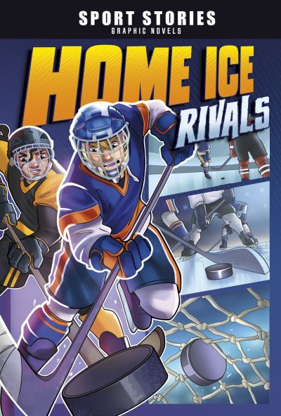 Cover for Jake Maddox · Home Ice Rivals - Sport Stories Graphic Novels (Paperback Book) (2021)