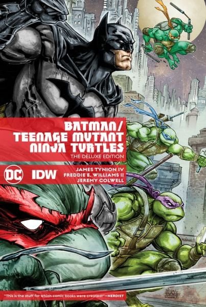 Cover for James Tynion IV · Batman / Teenage Mutant Ninja Turtles Deluxe Edition (Hardcover Book) (2018)