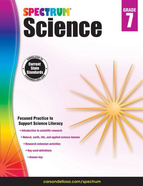 Cover for Spectrum · Spectrum Science, Grade 7 (Paperback Book) (2014)