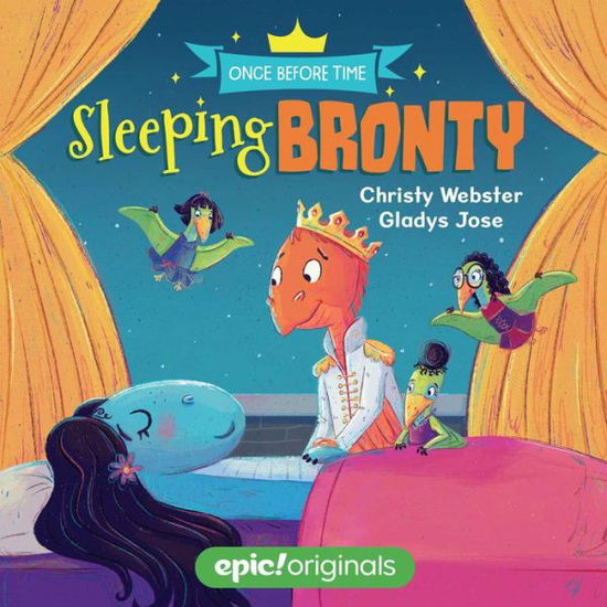 Cover for Christy Webster · Sleeping Bronty (Once Before Time Book 2) - Once Before Time (Board book) (2020)