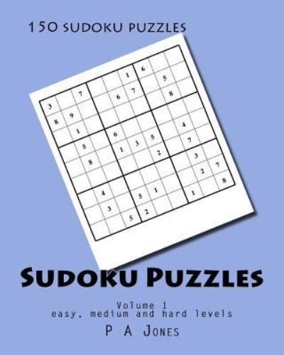 Cover for P a Jones · Sudoku Puzzles 1 (Pocketbok) (2016)