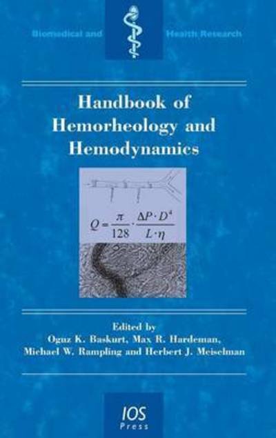 Cover for Handbook of Hemorheology and Hemodynamics - Biomedical and Health Research (Inbunden Bok) (2007)