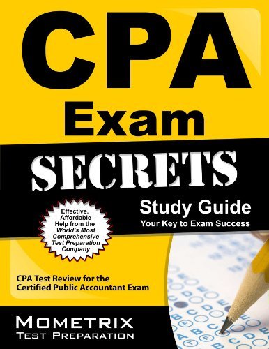 Cover for Cpa Exam Secrets Test Prep Team · Cpa Exam Secrets Study Guide: Cpa Test Review for the Certified Public Accountant Exam (Paperback Bog) [Stg edition] (2023)