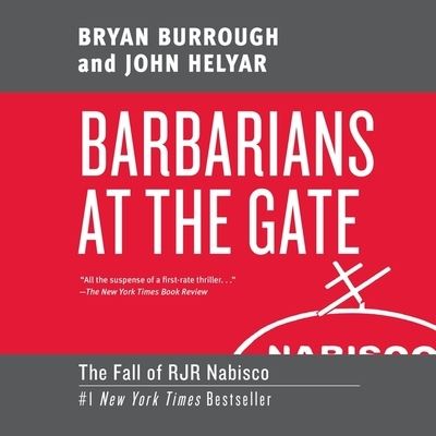 Cover for Bryan Burrough · Barbarians at the Gate (CD) (2021)